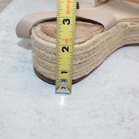 Nordstrom KLIK Suede Espadrille Platform Sandals - Picture 7 of 8